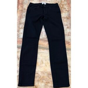 Paige Womens Verdugo Ultra Skinny Jeans Black Comfort Stretch Pocket USA Made 28